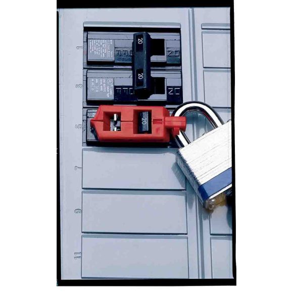 BLOQUEO CON ABRAZADERA PARA INTERRUPTORES AUTOMÁTICOS DE 120V - Imagen 4