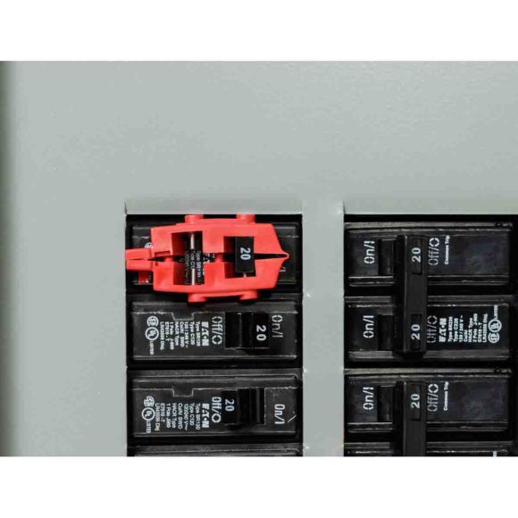 BLOQUEO CON ABRAZADERA PARA INTERRUPTORES AUTOMÁTICOS DE 120V - Imagen 3