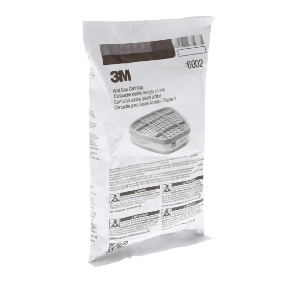 CARTUCHO PARA  GAS ÁCIDO 3M™ 6002 - Imagen 3