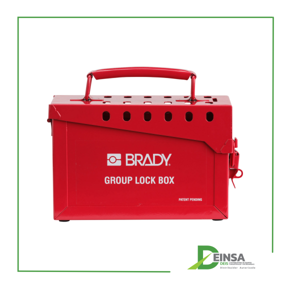 CAJAS PORTÁTILES PARA BLOQUEO DE GRUPO, EN METAL