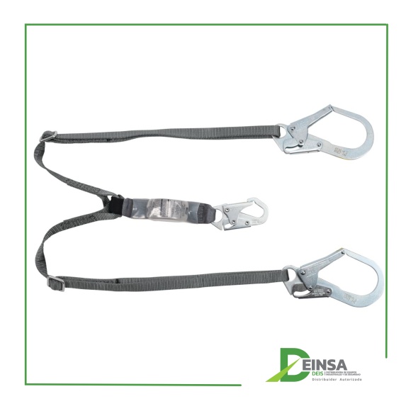 LINEA DE VIDA V-SERIES 10191758, DOBLE Y AJUSTABLE