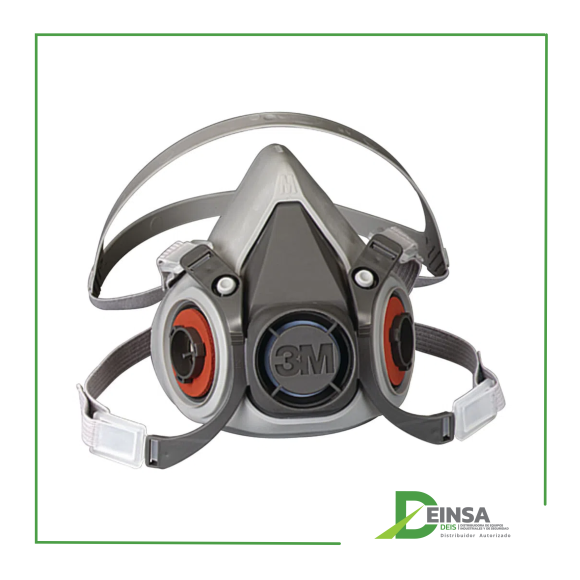 RESPIRADOR REUTILIZABLE DE MEDIA CARA 3M™ 6000
