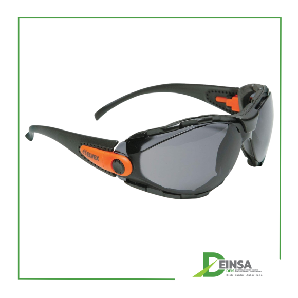 LENTES DE SEGURIDAD OSCURO ANTIEMPANE GG-40G-AF - ELVEX